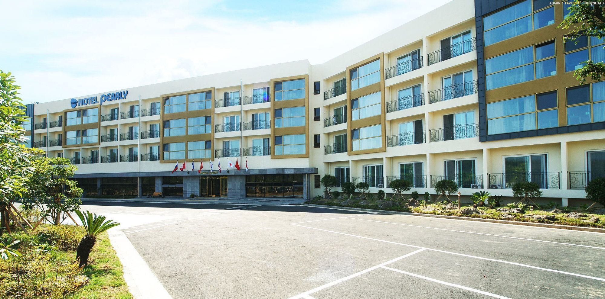 Pearly Hotel Jeju Esterno foto