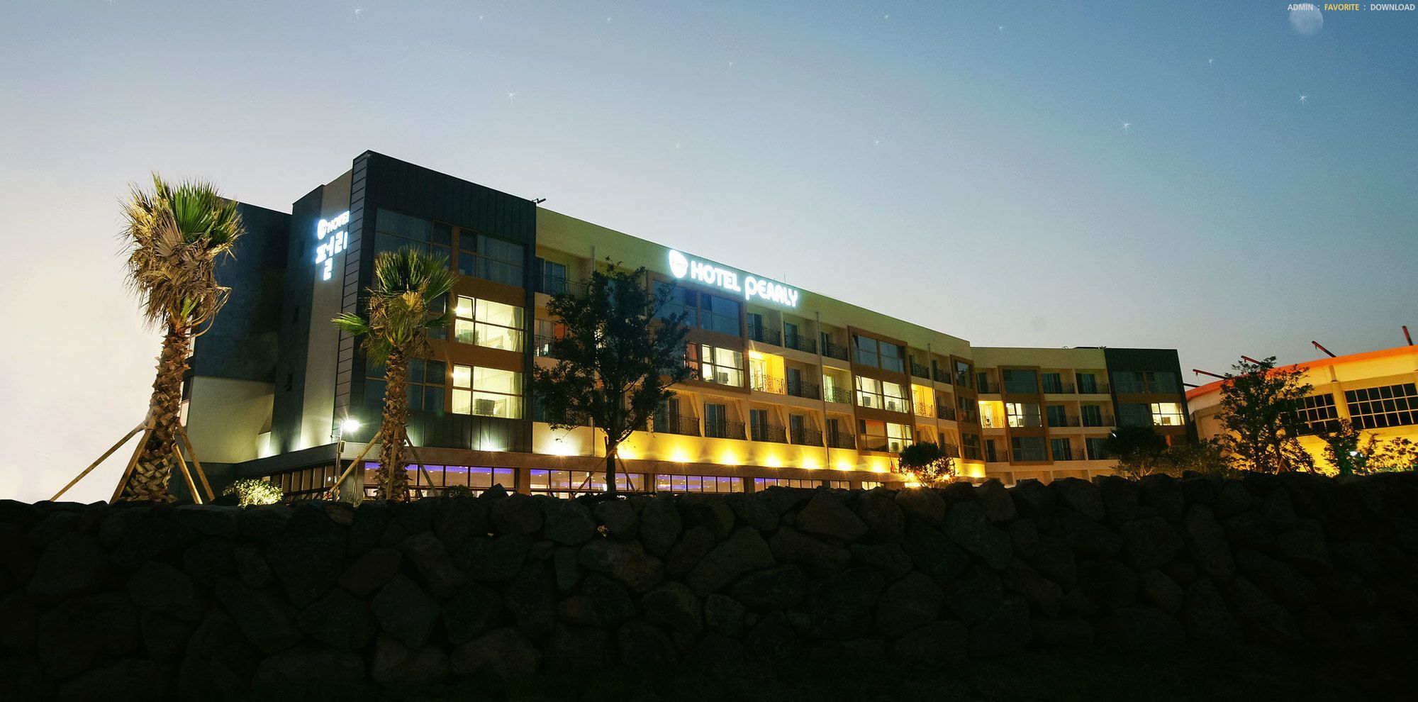 Pearly Hotel Jeju Esterno foto