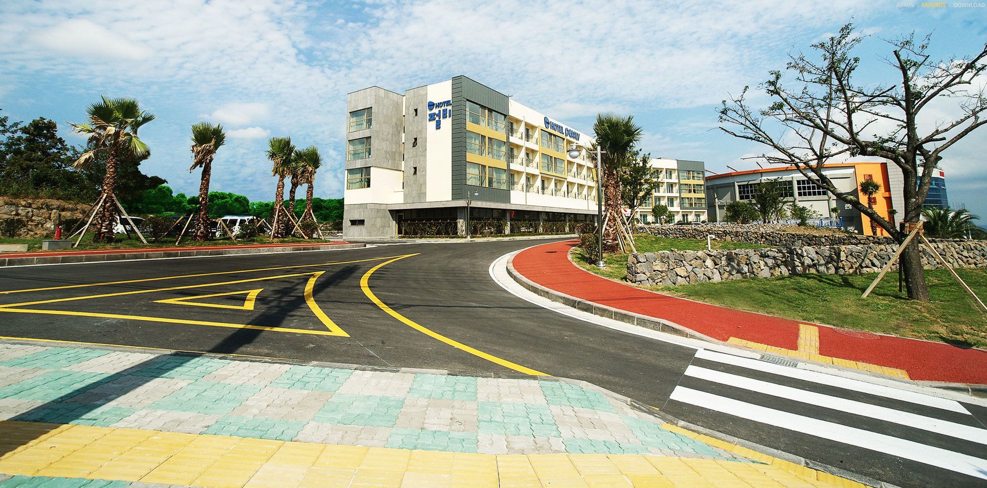 Pearly Hotel Jeju Esterno foto